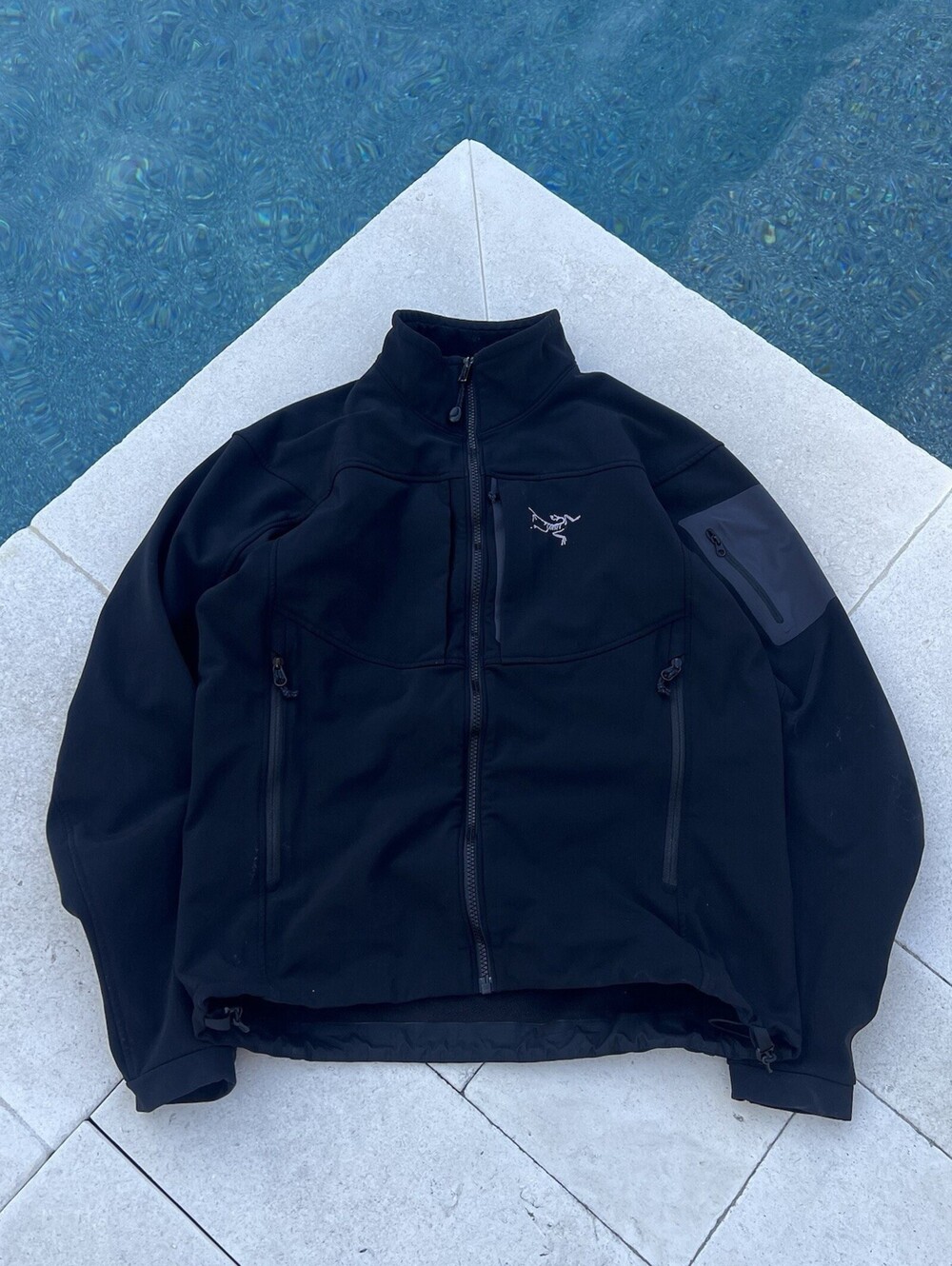 Arc'teryx Gamma MX Jacket Men's - Size M - Black - Soft Shell - Gorp Windbreaker